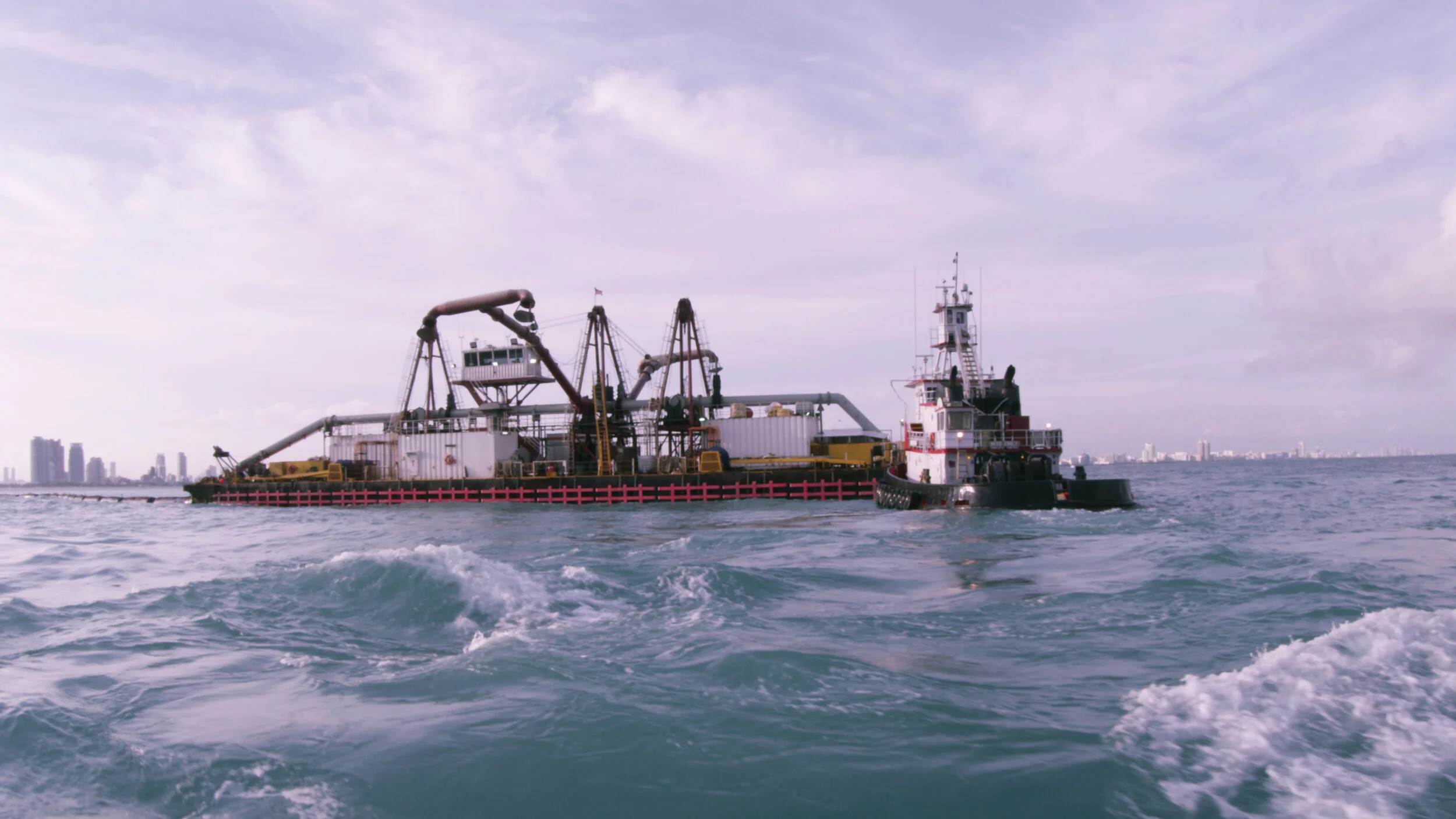 Port of Miami dredging operation. Photo: Miami Waterkeeper