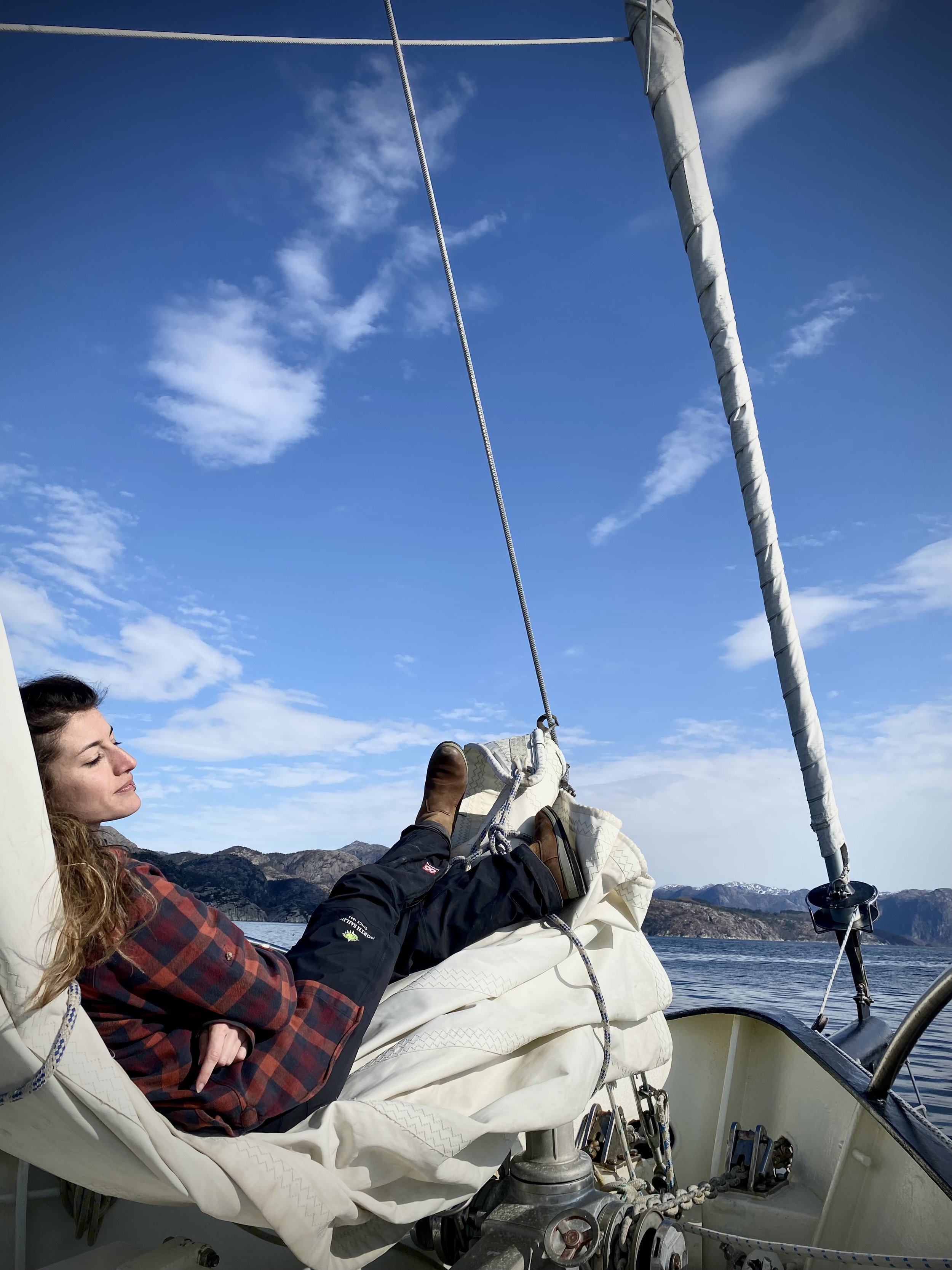  Enjoying the Norwegian breeze. ©Raissa Teles 