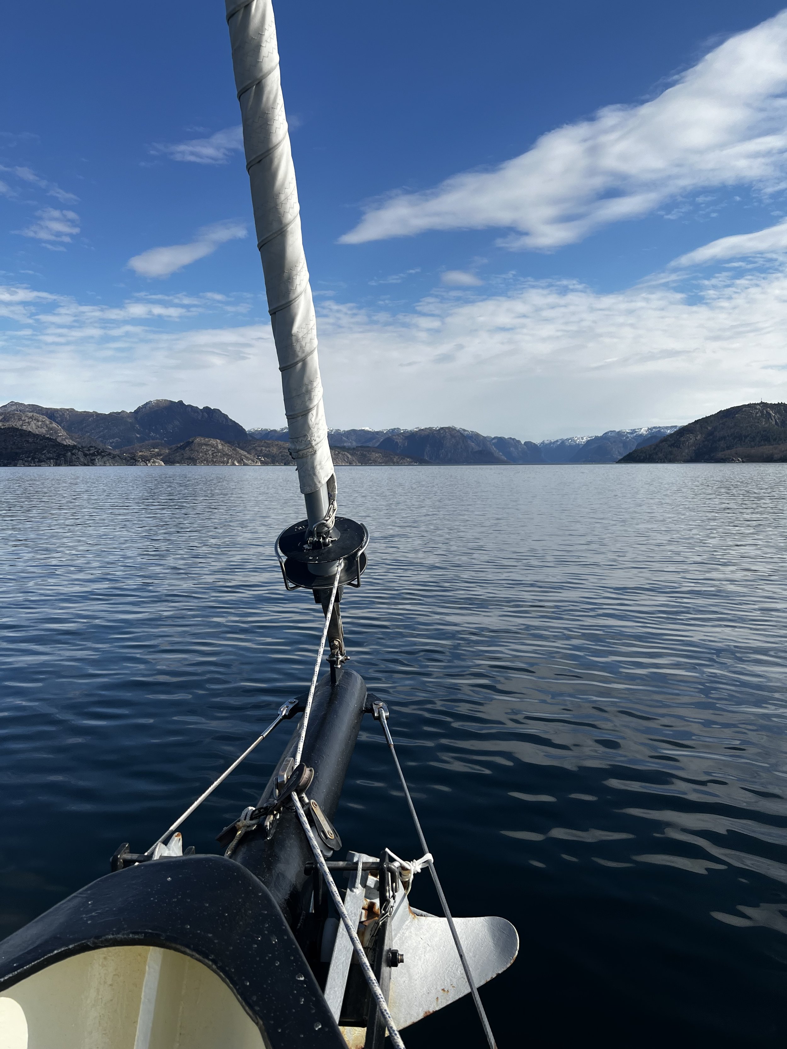  Sailing views from Tilvera. ©Belén Garcia Ovide 