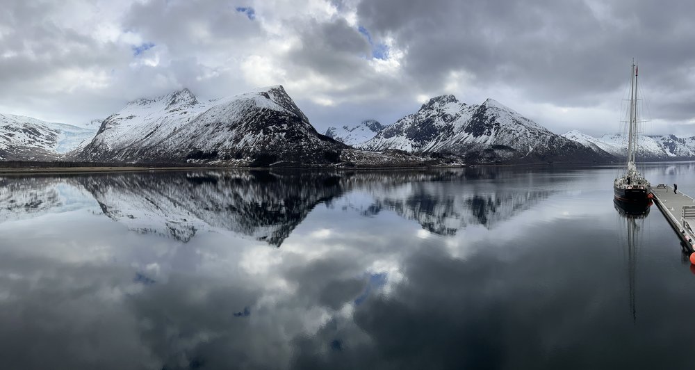  Reflections at the lake by Svartisen. ©Belén Garcia Ovide 