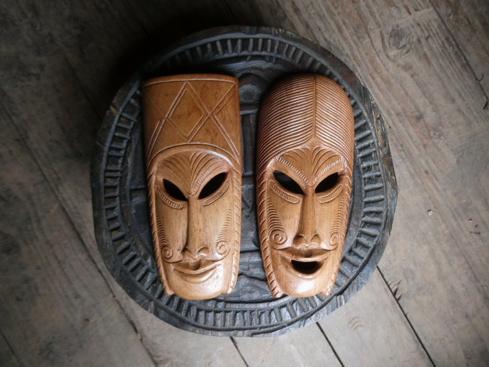  Traditional masks. ©Alain Rasolo 