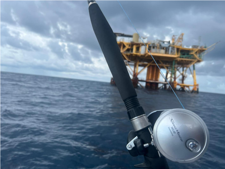 Fishing the Gulf Oil Rigs