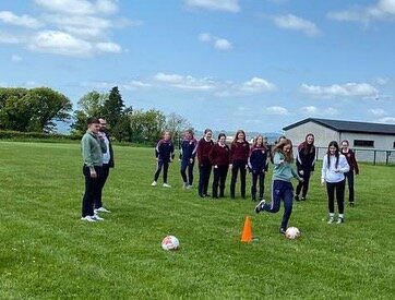 ACTIVE SCHOOLS WEEK ⚽️🥅As part of Active Schools Week, students took part in a &lsquo;Dizzy Penalties&rsquo; competition at lunchtime today. Well done to Emily Murphy, Ciara Spratt and Jessie Carey for converting their penalties&hellip;while a conso