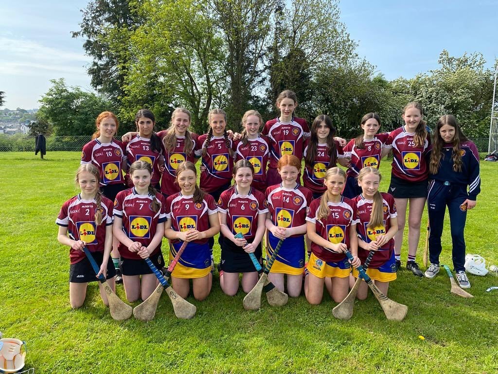 YET ANOTHER FINAL 🏆 Congratulations to our 1st year camogie team who qualified for their county final today with a hard fought 5-9 to 5-5 victory over St. Angela&rsquo;s of Cork city today. A big shoutout must go to &Uacute;na O&rsquo;Farrell for pu