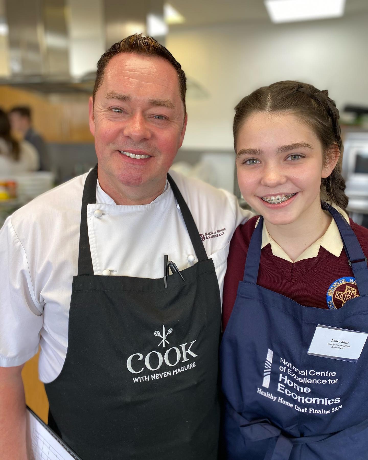 HEALTHY HOME CHEF Today Mary Kent, 3rd yr competed in the Healthy Home Chef competition in Sligo, whilst she didn&rsquo;t receive a place, we are so unbelievably proud of her. To be chosen from hundreds of entries from schools all around the country 
