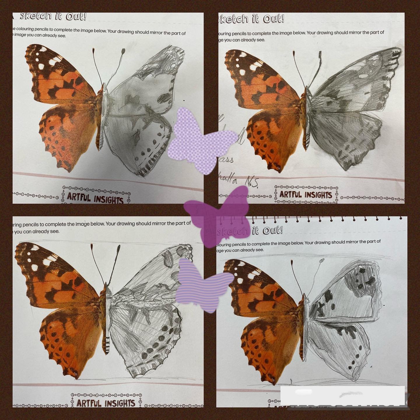 School in-action day. Local primary school students got the opportunity to see 5th year students oil painting and TY&rsquo;s Lino printing in the Artroom. They also got a lesson on the importance of symmetry in drawing. Pupils created some beautiful 