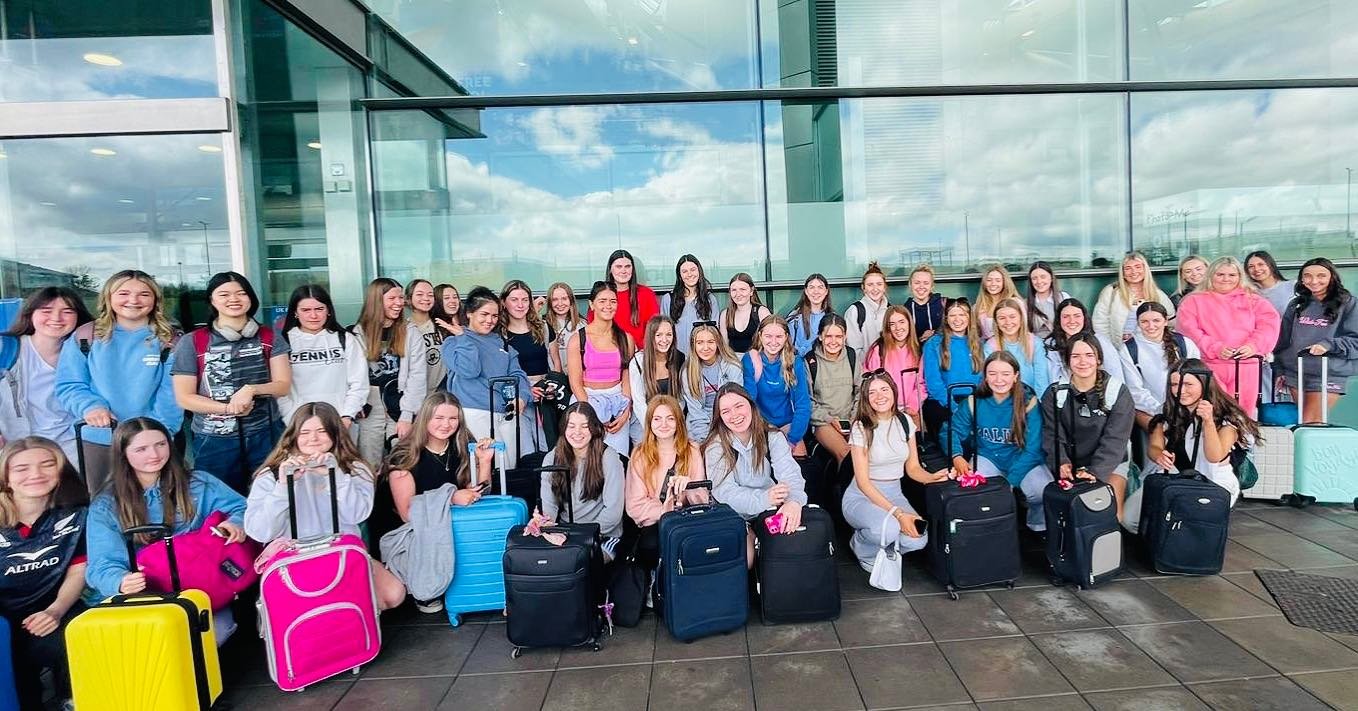 BARCELONA HERE WE COME! Yesterday our TYs and LCA1s gathered with excitement for their school tour to Barcelona. We wish them all a great tour and sincerely thank the teachers who have accompanied them. We will keep you all posted over the next few d