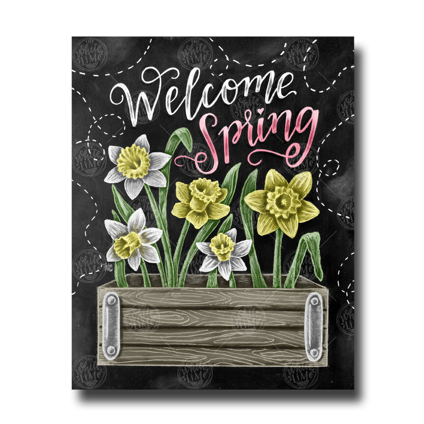 Welcome Spring Trees Welcome Springtime