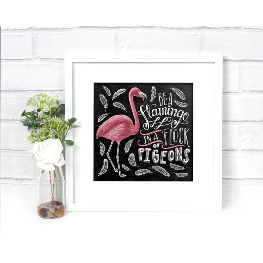 Be A Flamingo In A Flock Of Pigeons • — The White Lime display picture 3