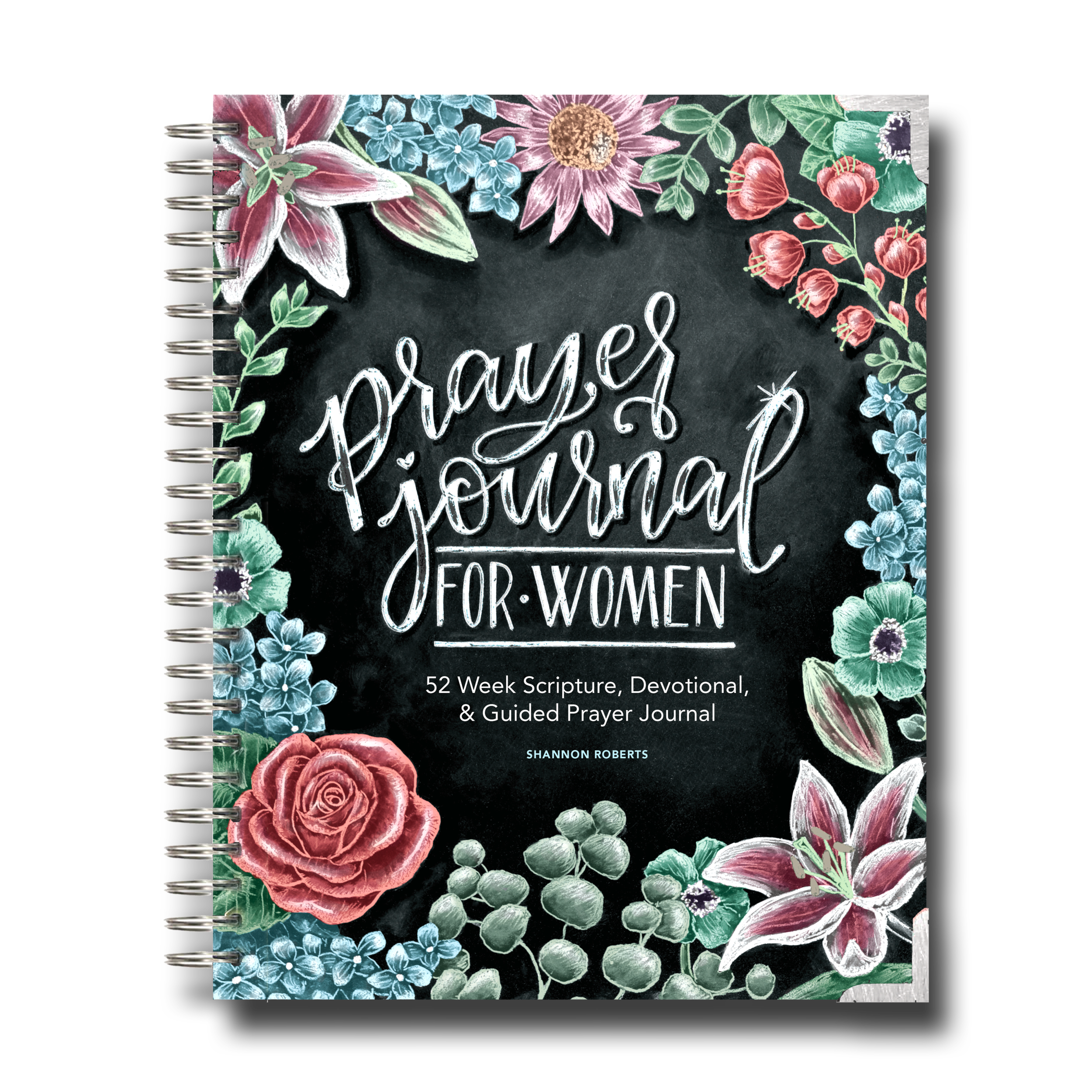 • HARDCOVER SPIRAL • PRAYER JOURNAL FOR WOMEN •