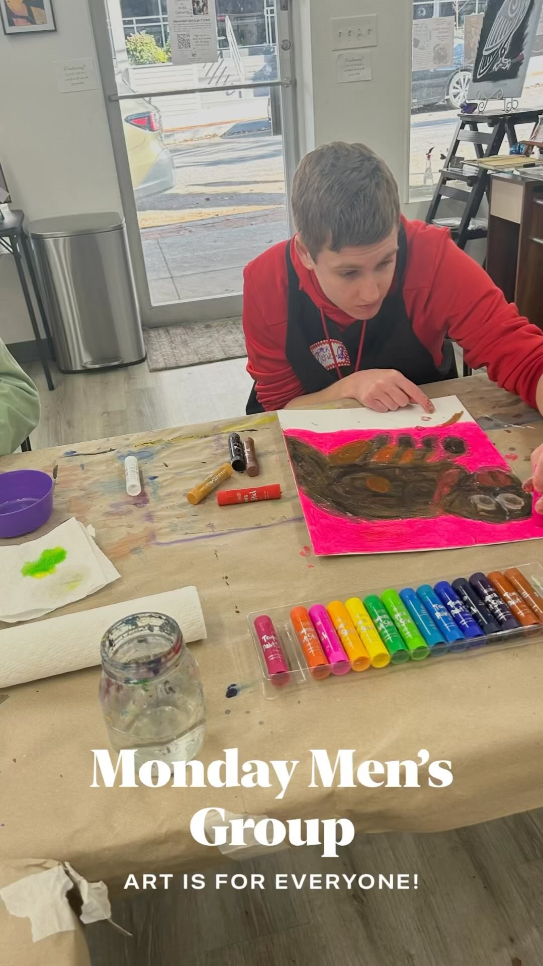 At TPW art is for everyone!
#thepaintingworkshop #baltimoreart #mtwashington #creativecommunity #autismbaltimore