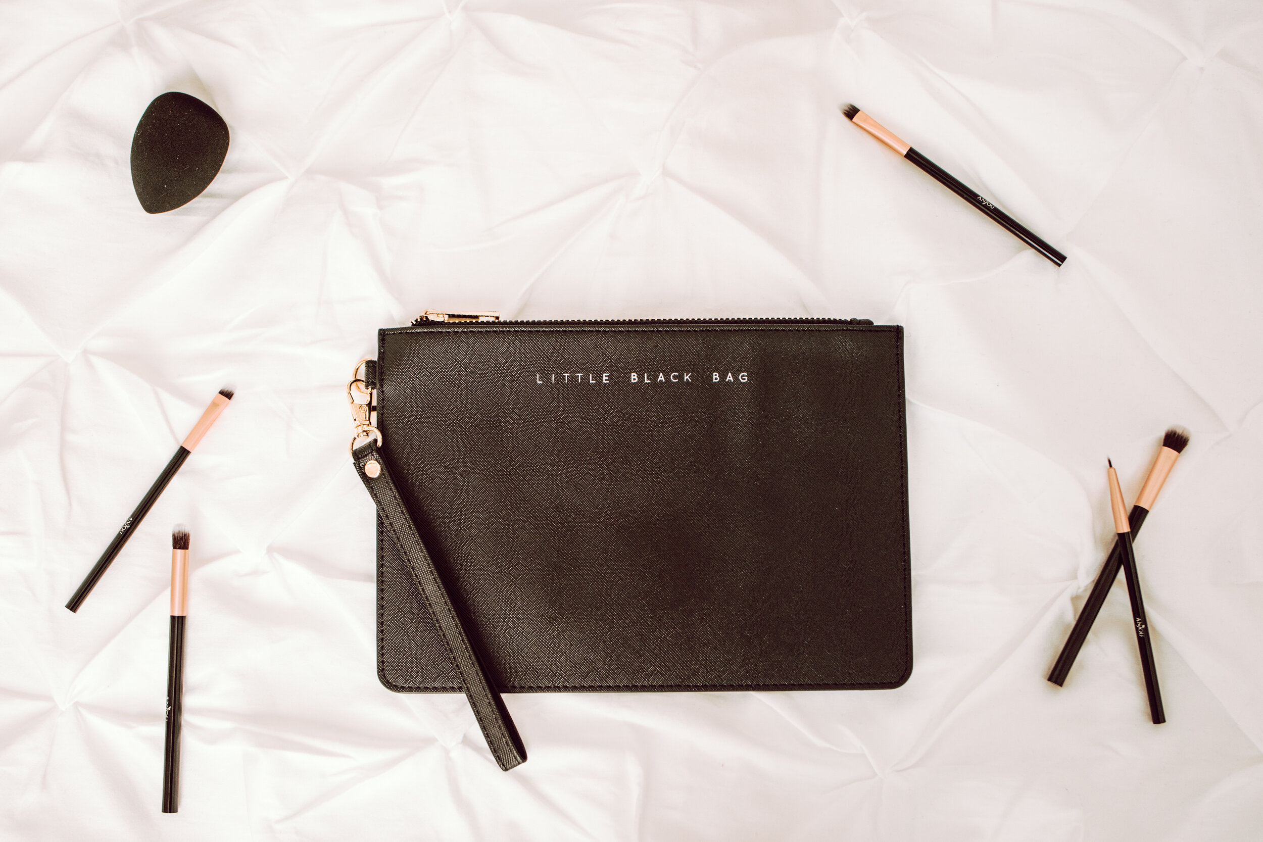Little Black Wristlet 