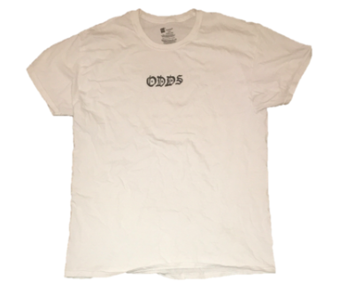 WHITE ODDS TEE