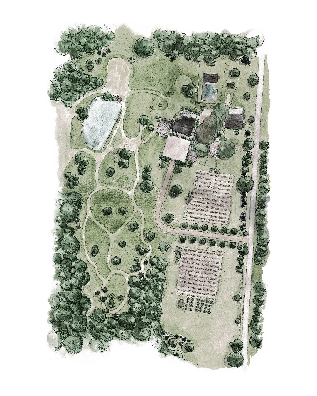 A glimpse into three country estate masterplans designed by DEA.

Through thoughtful planning, spatial design, and a deep understanding of place, DEA creates landscapes that connect architecture, planting, and the wider setting. Each masterplan is gu