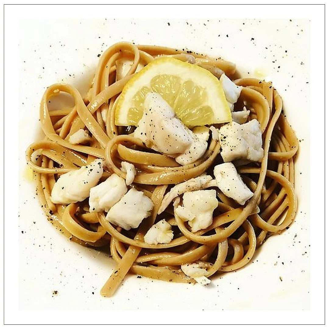 Spaghetti alla carbonara di mare