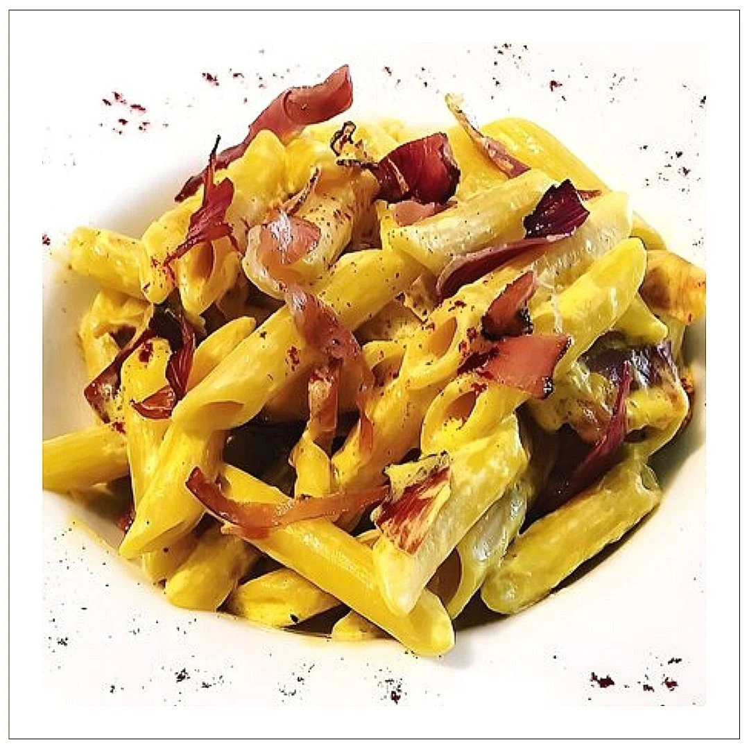Pennette Panna, Speck e Zafferano
