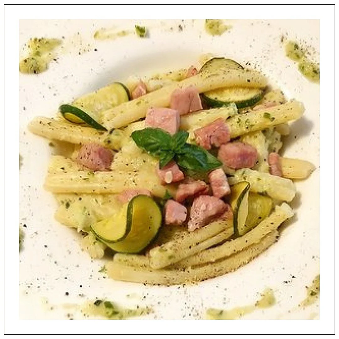 caserecce con tonno e crema di zucchine