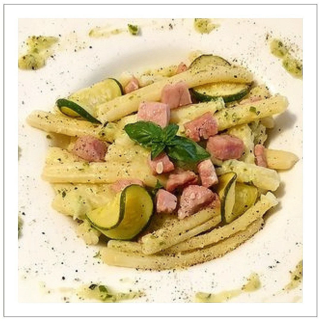 caserecce con tonno e crema di zucchine