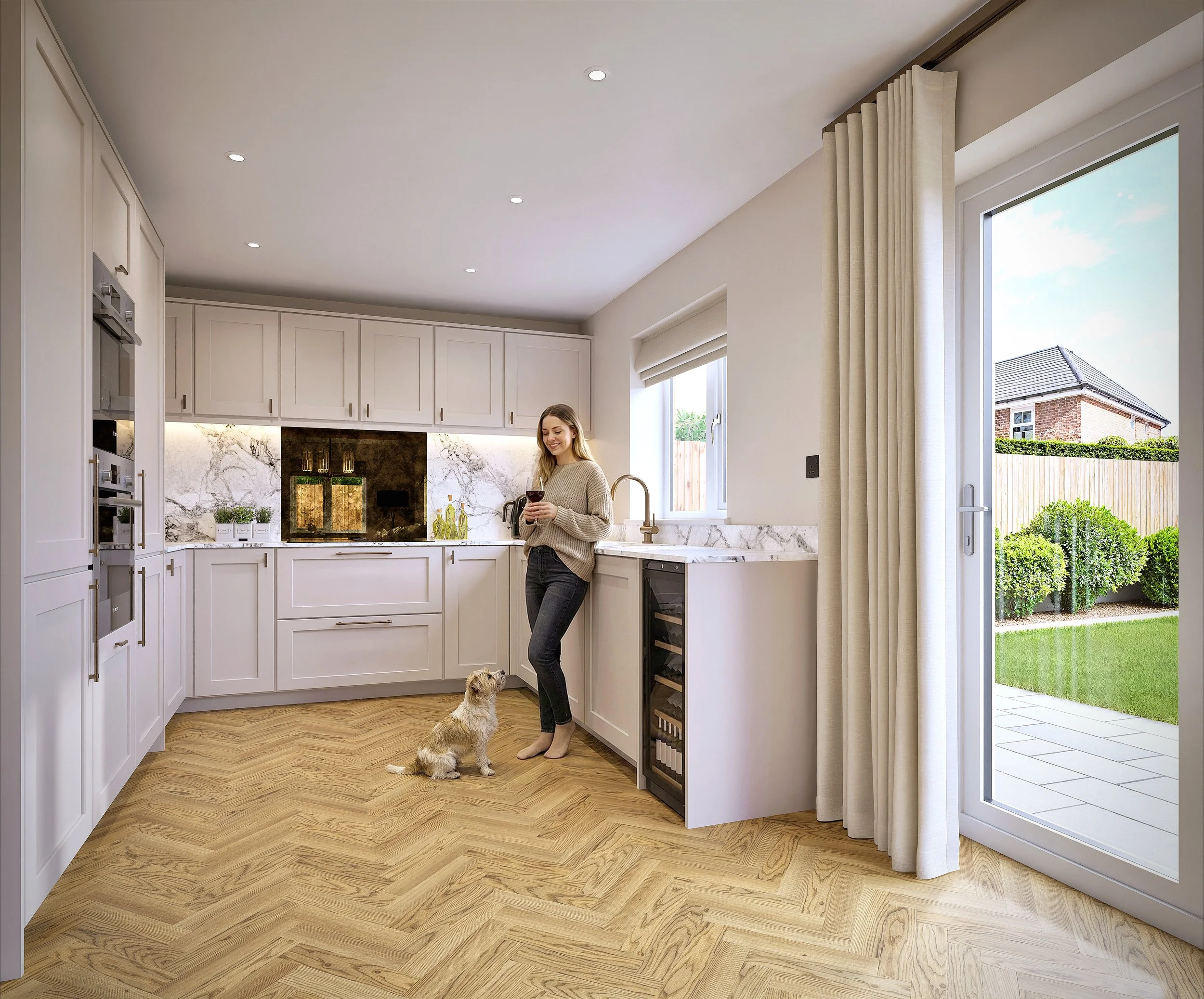 Quince Homes - Pippins Beck - Toft - Kitchen Living - Image 3.jpg