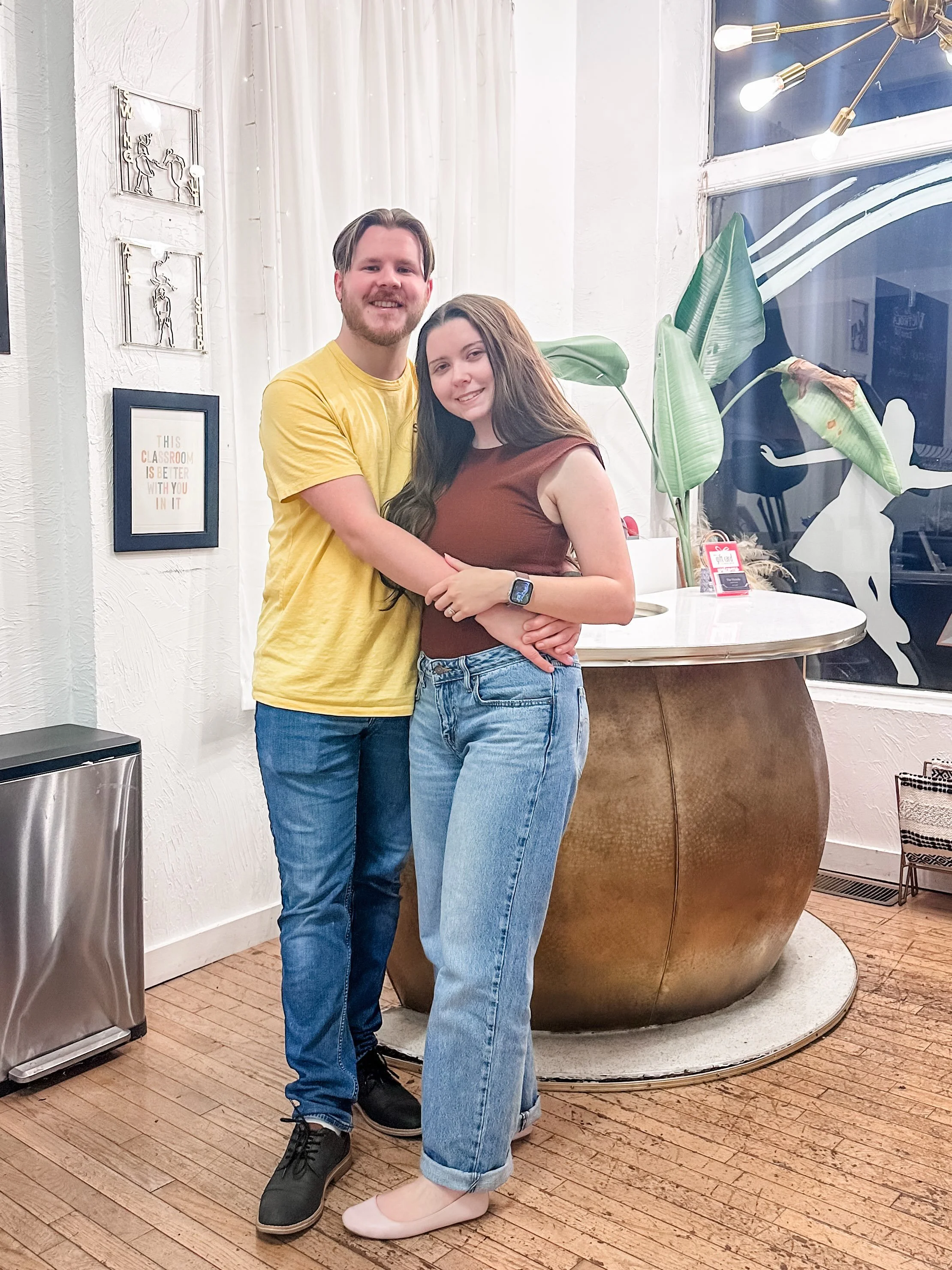 Congratulations to Gabriel &amp; Kelly who celebrated their wedding this October! It was lovely to build a dance together, knowing you'll share it for a lifetime 🥰🪩 Wishing you the very best adventure and love story! ❤️ 
.
.
#firstdance #weddingdan