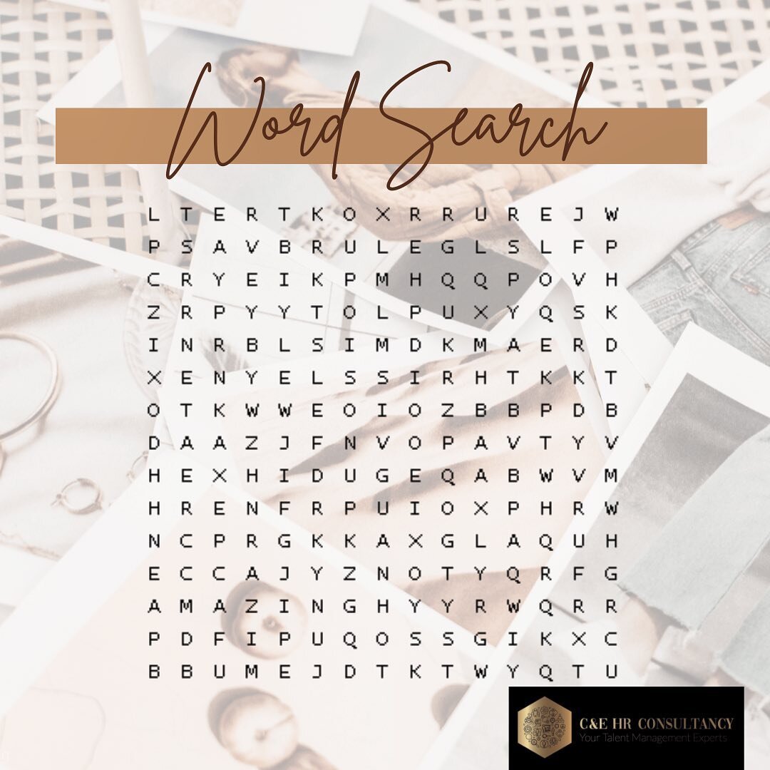 So yesterday&rsquo;s word was Business! Well done those of you who guessed right! Next word search&hellip; say what you see! #wordsearchpuzzle #wordsearchpuzzle #quiz #bitoffun #cande_hr_consultancy