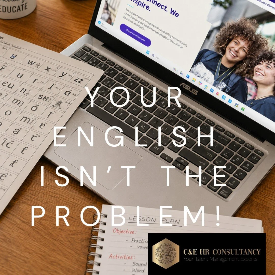 💬 Your English may not be the problem.

I work with a lot of professionals who tell me:

"My English isn't good enough."

But when we start working together, I often discover something very different.

Their English is perfectly adequate.
