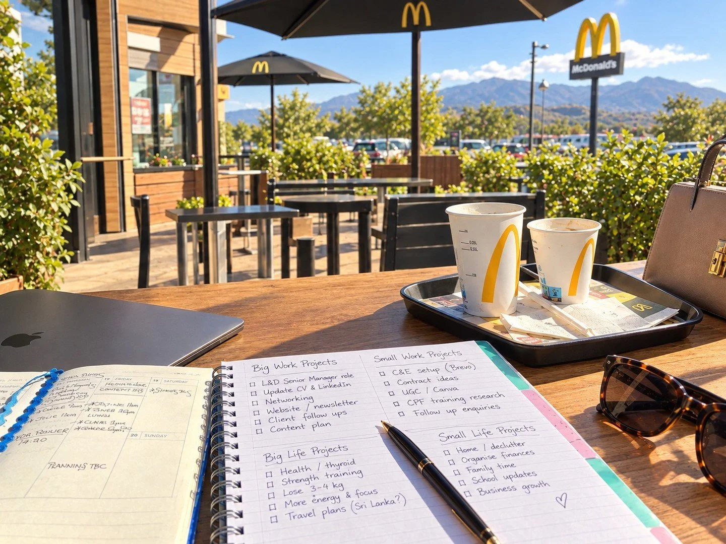 Sometimes you need to leave the house to get your head straight.

This week, I had one of those days. Too many things to do. Too many ideas. Too many competing priorities.

And absolutely no idea what I should tackle first. So I did what I sometimes 