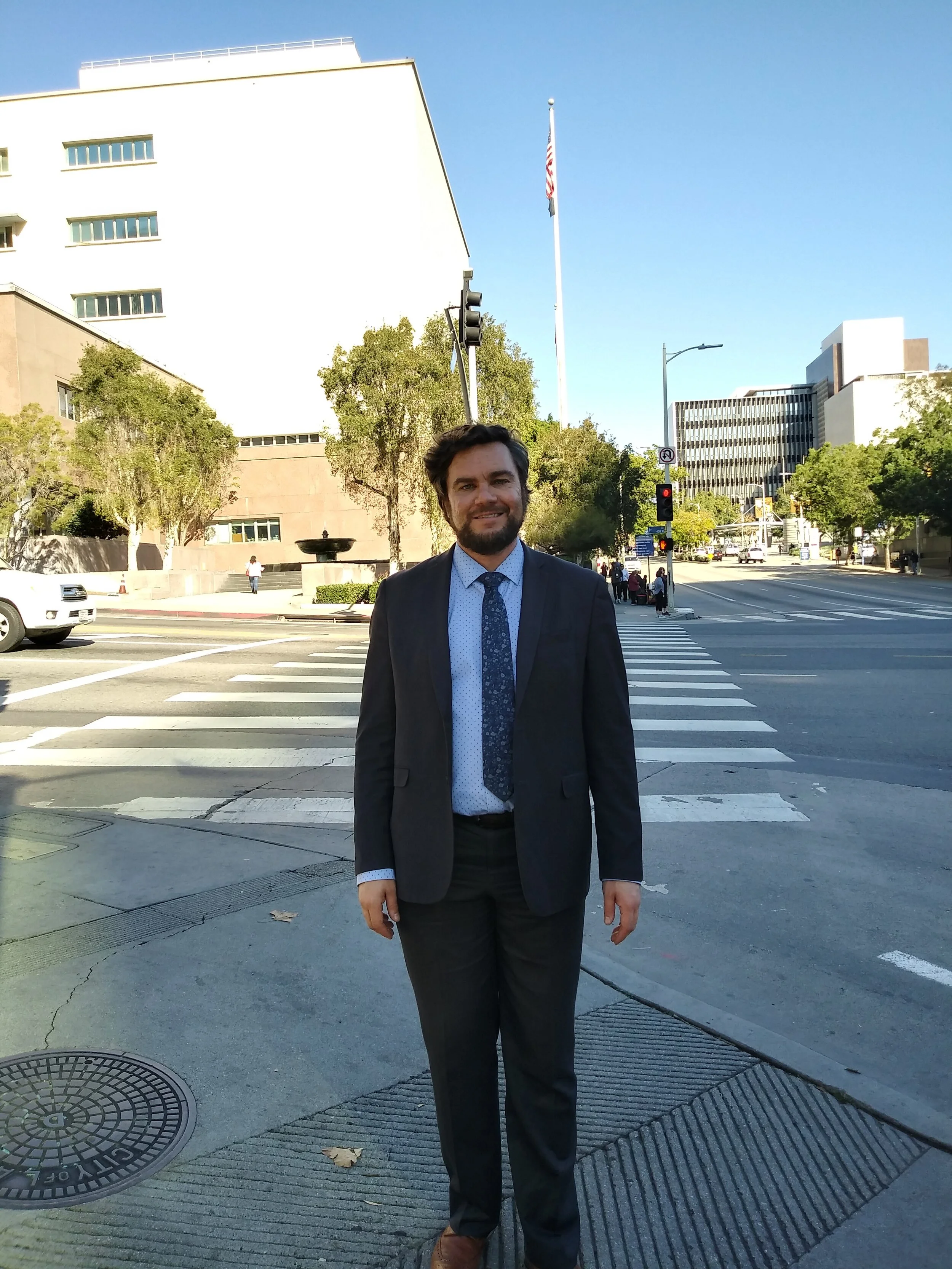 Kirk Kolodji family law attorney at Stanley Mosk courthouse.jpg