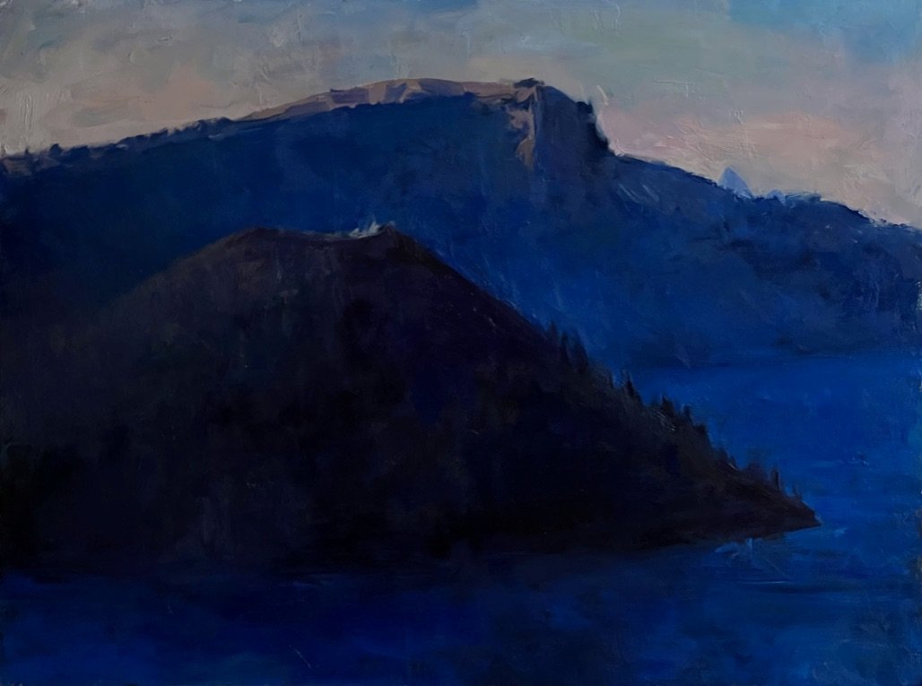 Blue Evening, Crater Lake