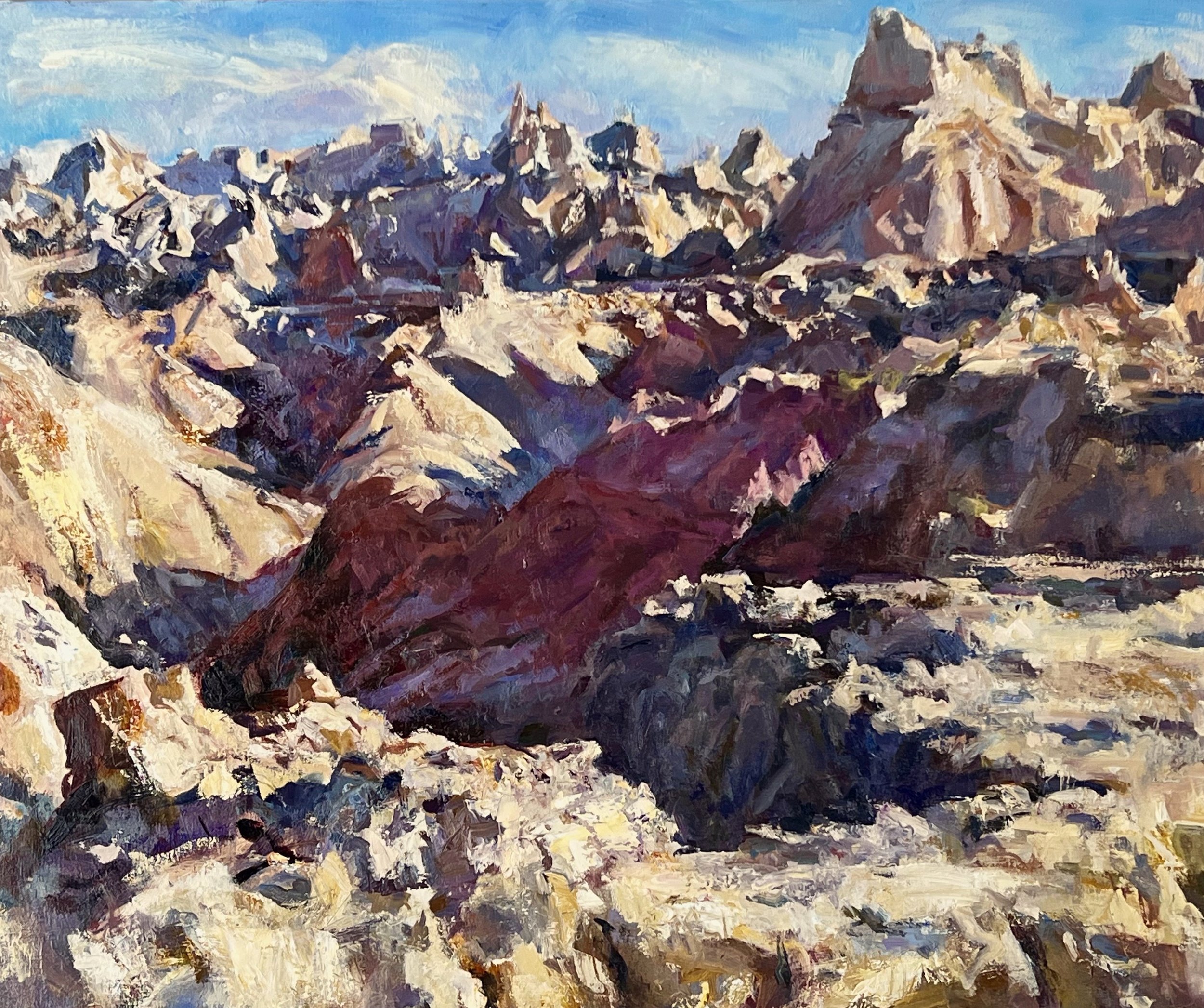 Walking in the Badlands