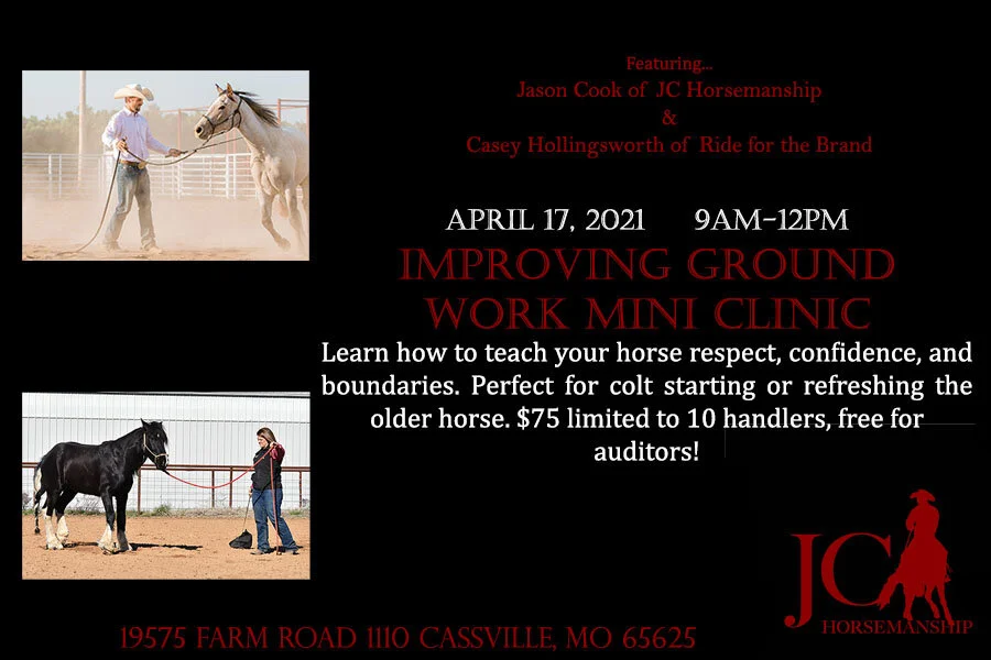 Improving Ground Work; Mini Clinic, auditors welcome!