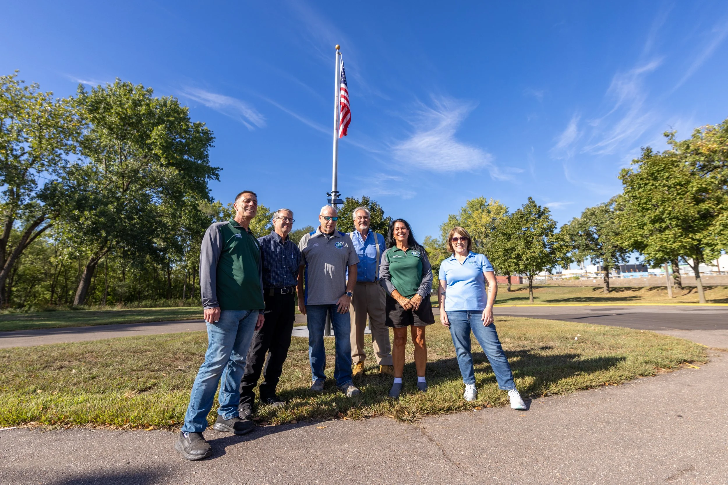 Lions Levee Park Bridge Dedication