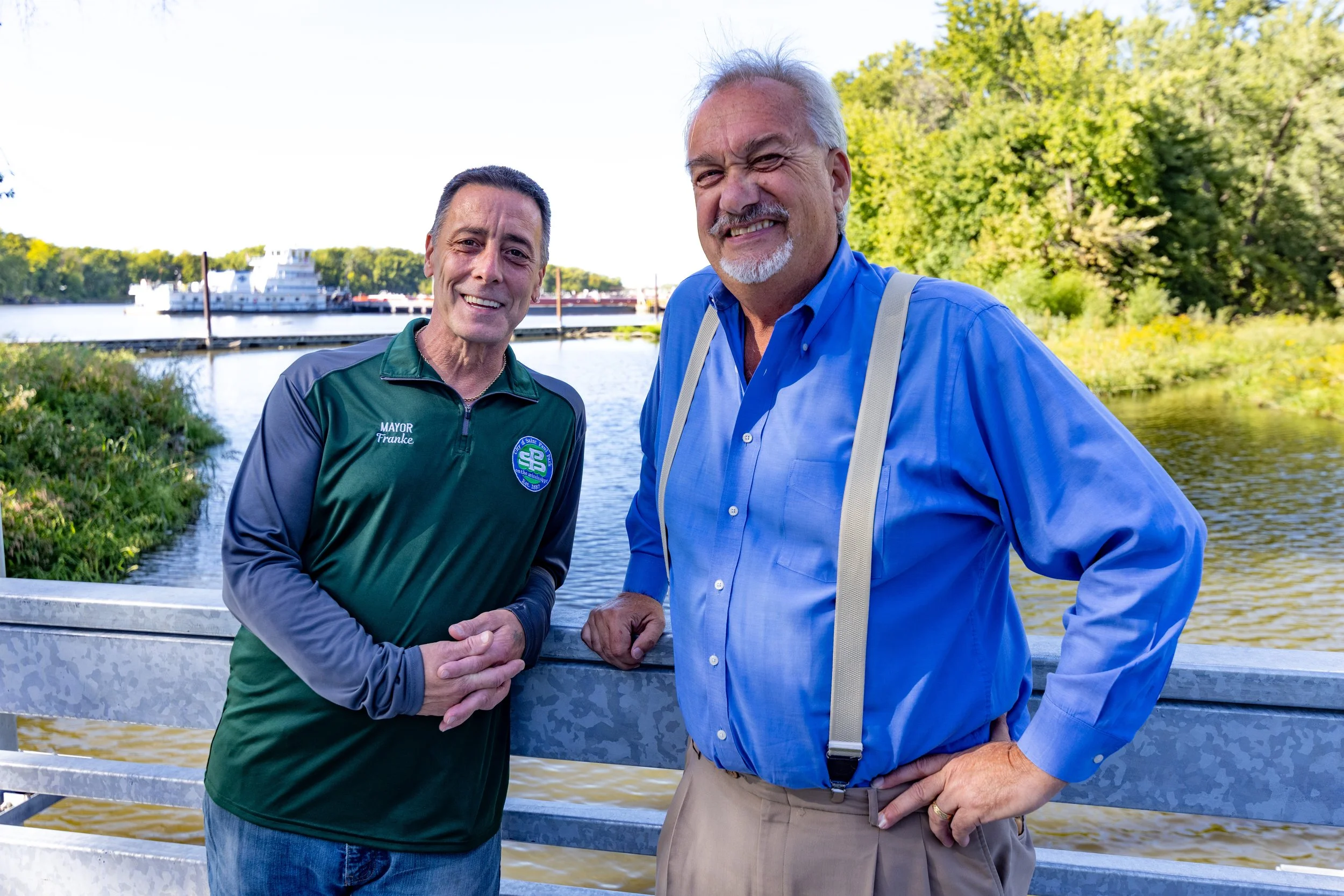 Lions Levee Park Bridge Dedication