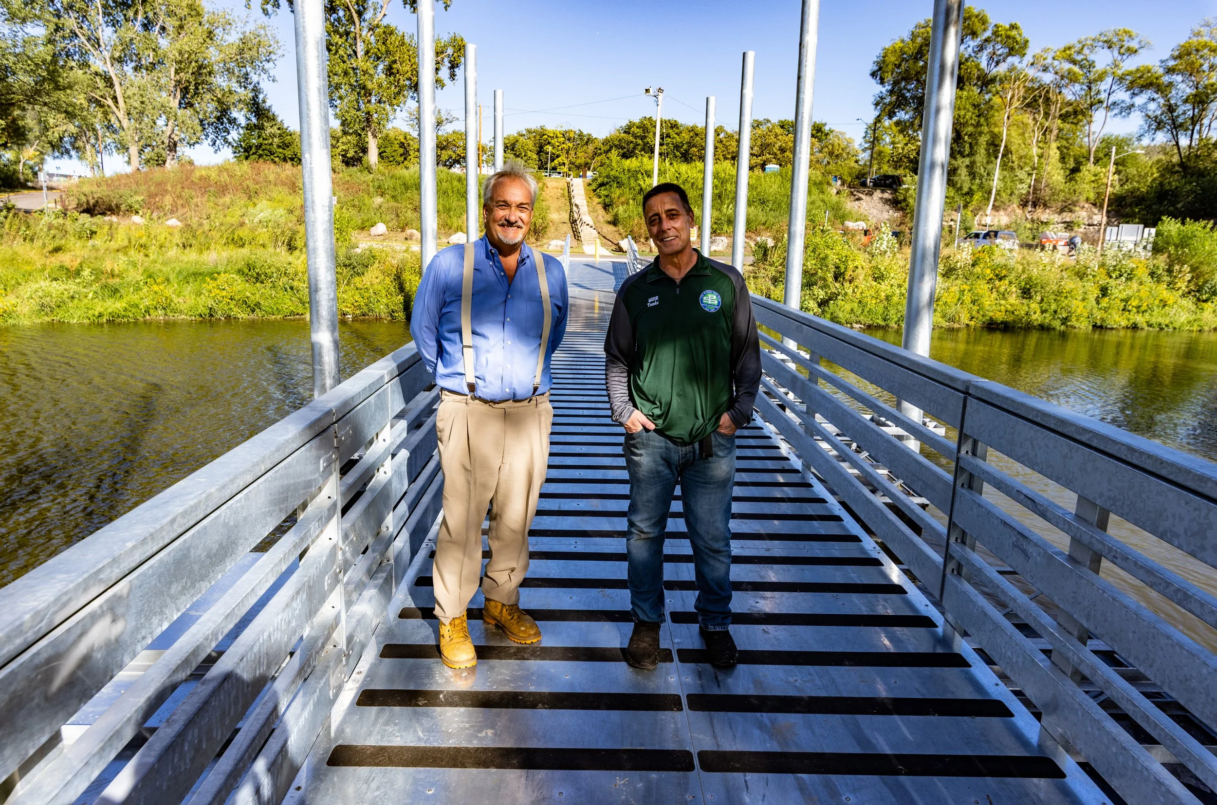 Lions Levee Park Bridge Dedication