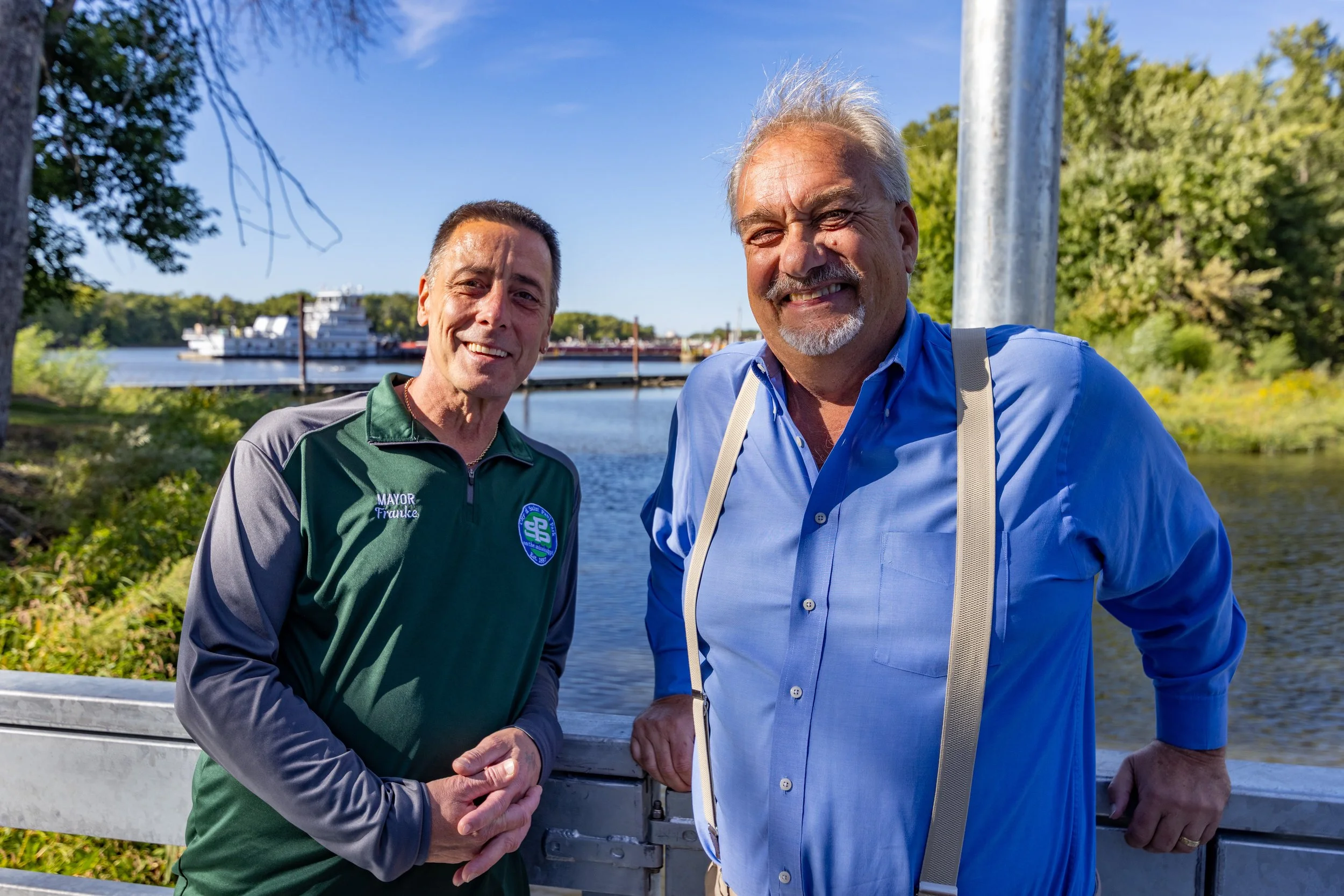 Lions Levee Park Bridge Dedication
