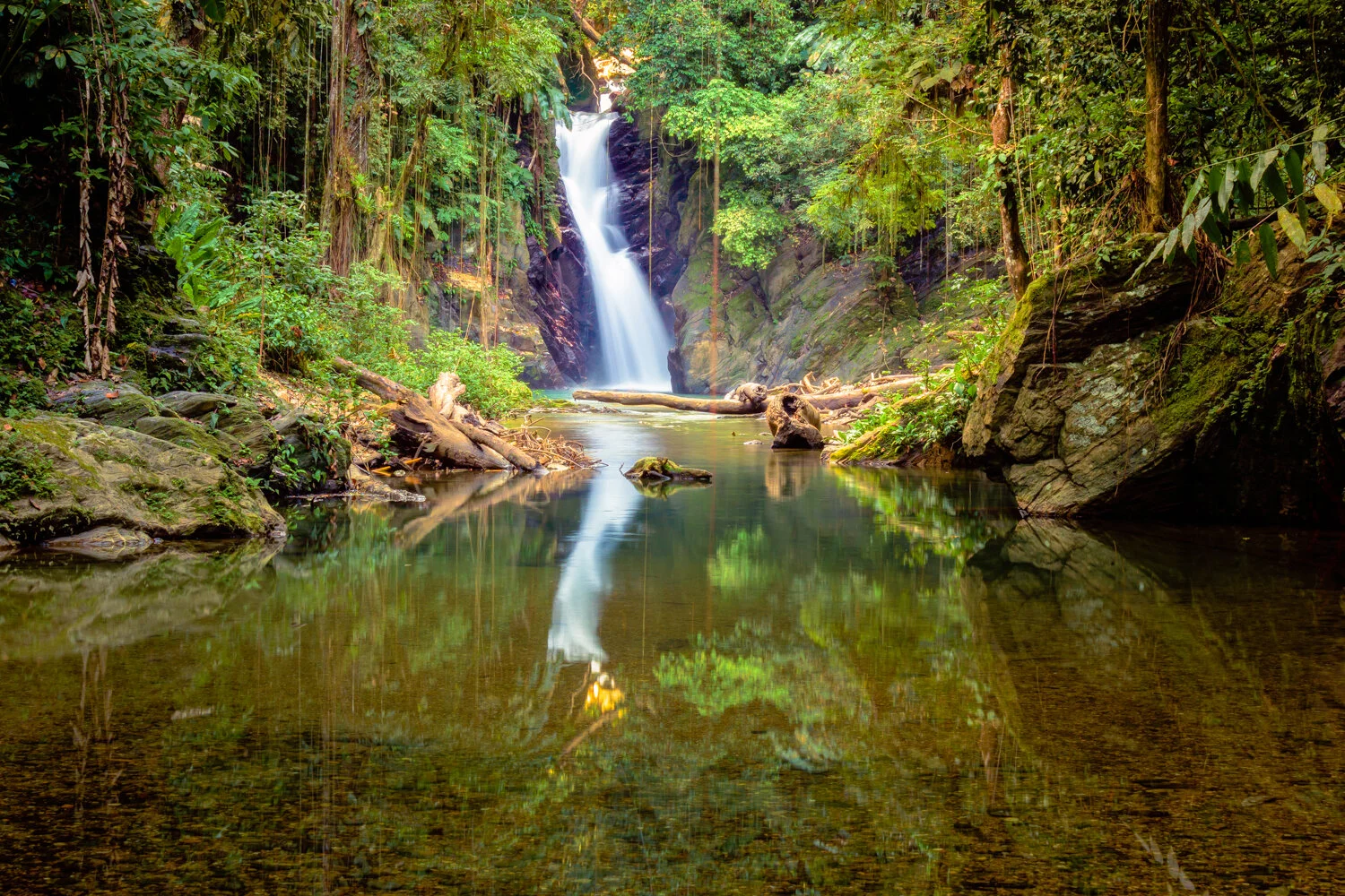 "Dreamy Paria waterfall" 2017.