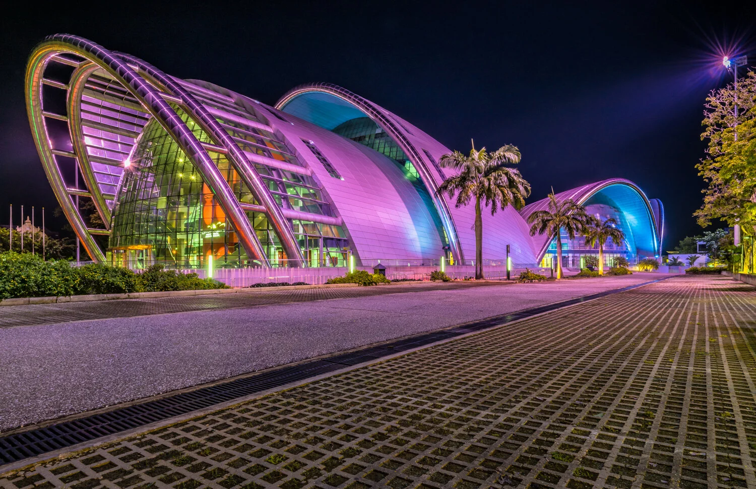 "NAPA nightscape" 2017: Northern Academy for the Performing Arts.