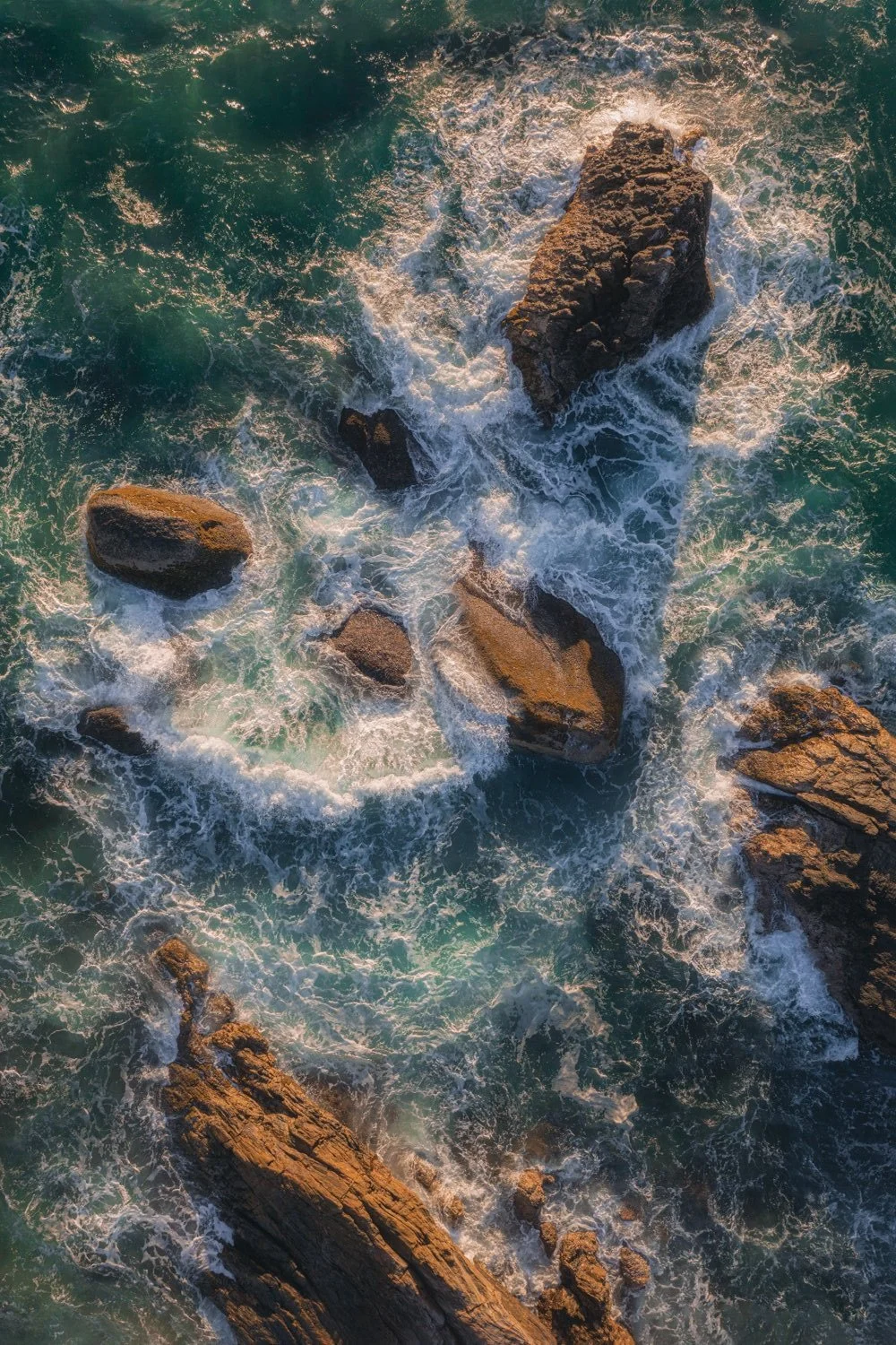 "Cool coastal textures and wacky waves" 2020. Rampanalgas, Toco.