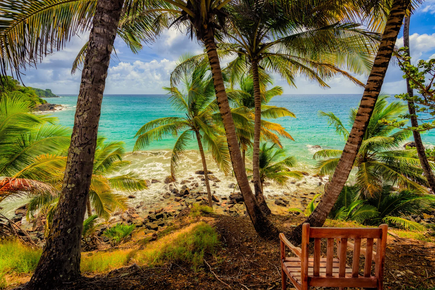 "Have a seat" 2018. Bacolet, Tobago.