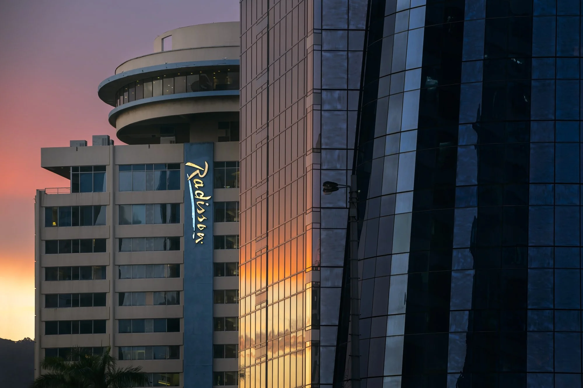 "Radisson peeking out" 2023