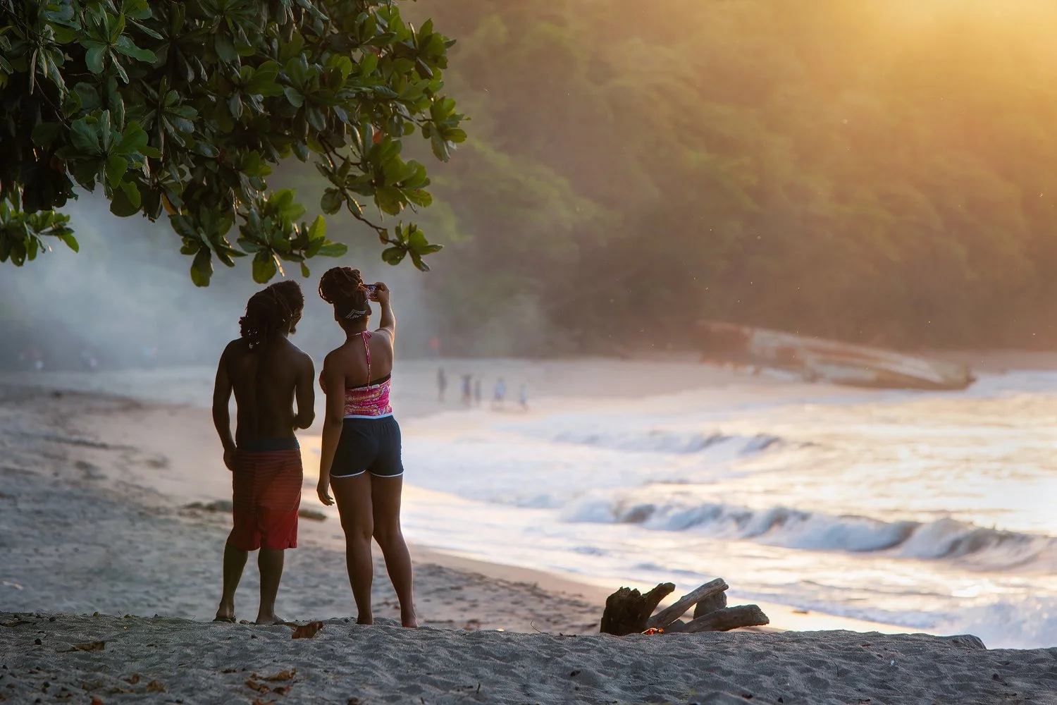 "Sunset selfie" 2018. Grande Riviere, Trinidad