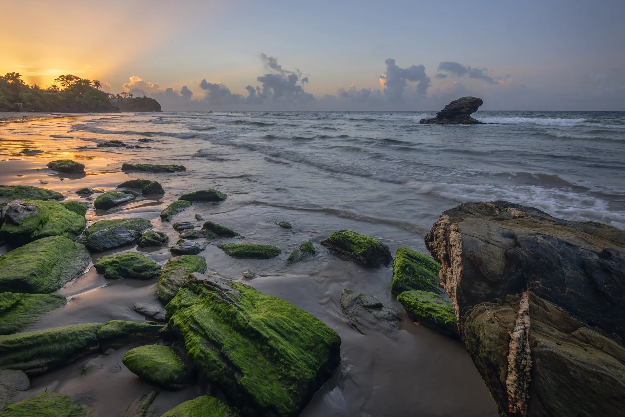 "Slippery when wet" Damien's Bay, Trinidad.