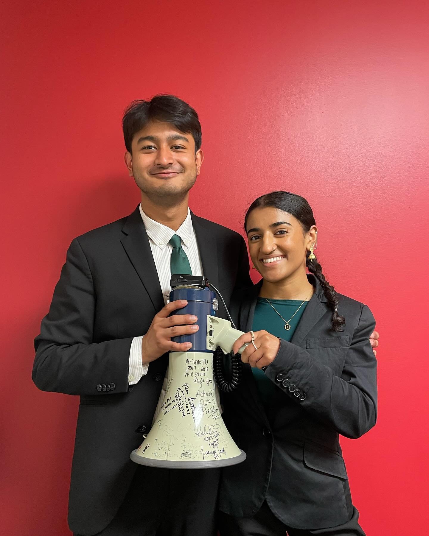 Dear Temple Students:

Thank you for allowing us to be your advocates. It has been a great honor to serve all our Owls!

-President Rohan Khadka &amp; Vice President Lauren Jacob