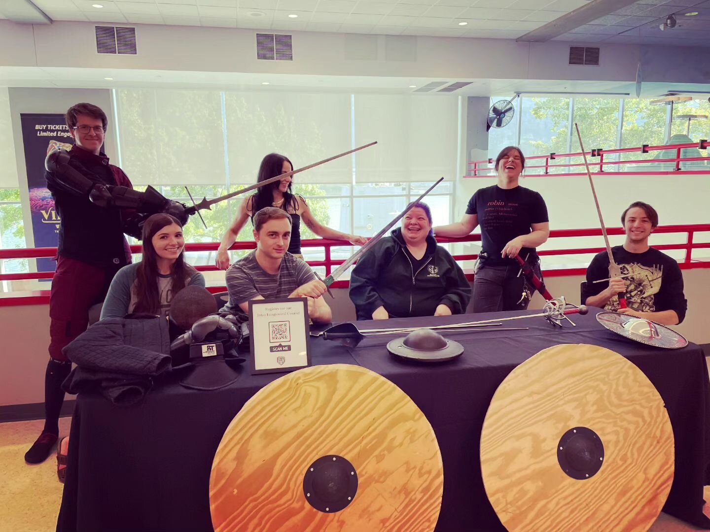 The @carnegiescictr invited us to demo and HEMAvsngelize at their #Viking #ScienceAfterHours 21+ Night last month. What a great time!

Interested in learning #longsword and #medieval #swordfighting? Join your local #Pittsburgh #HEMA school (that's us