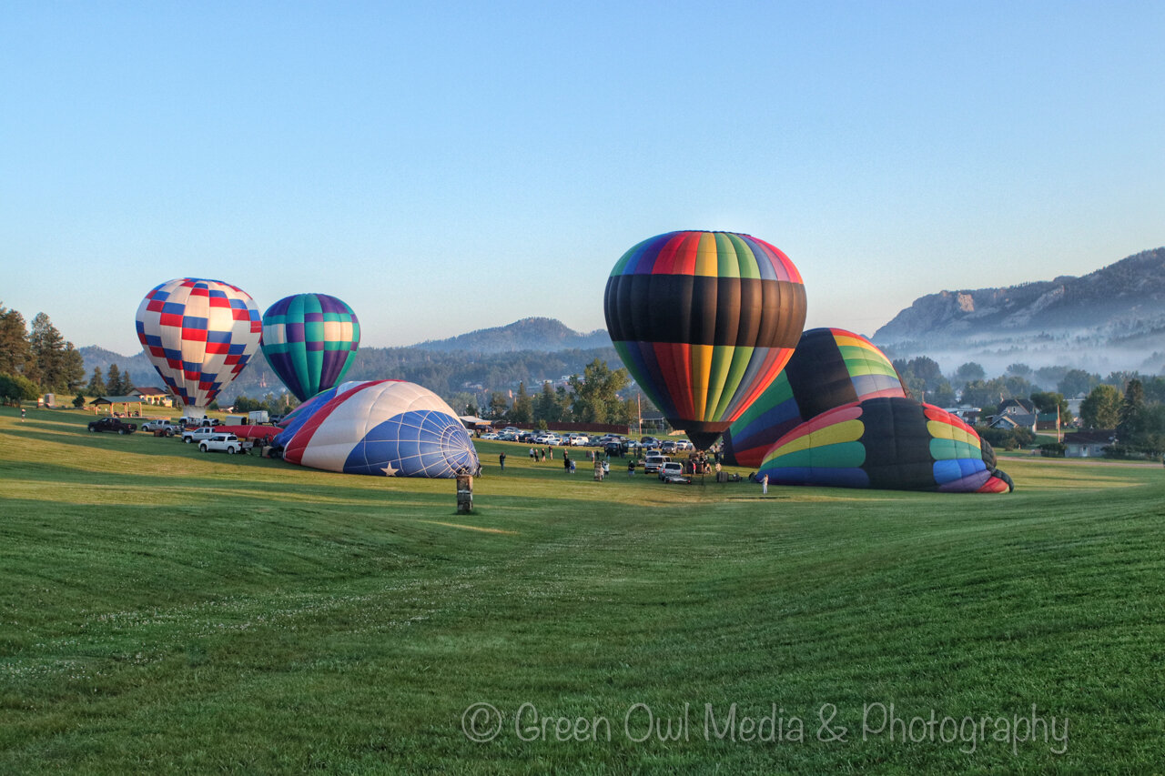 Hot Air Balloon Launch