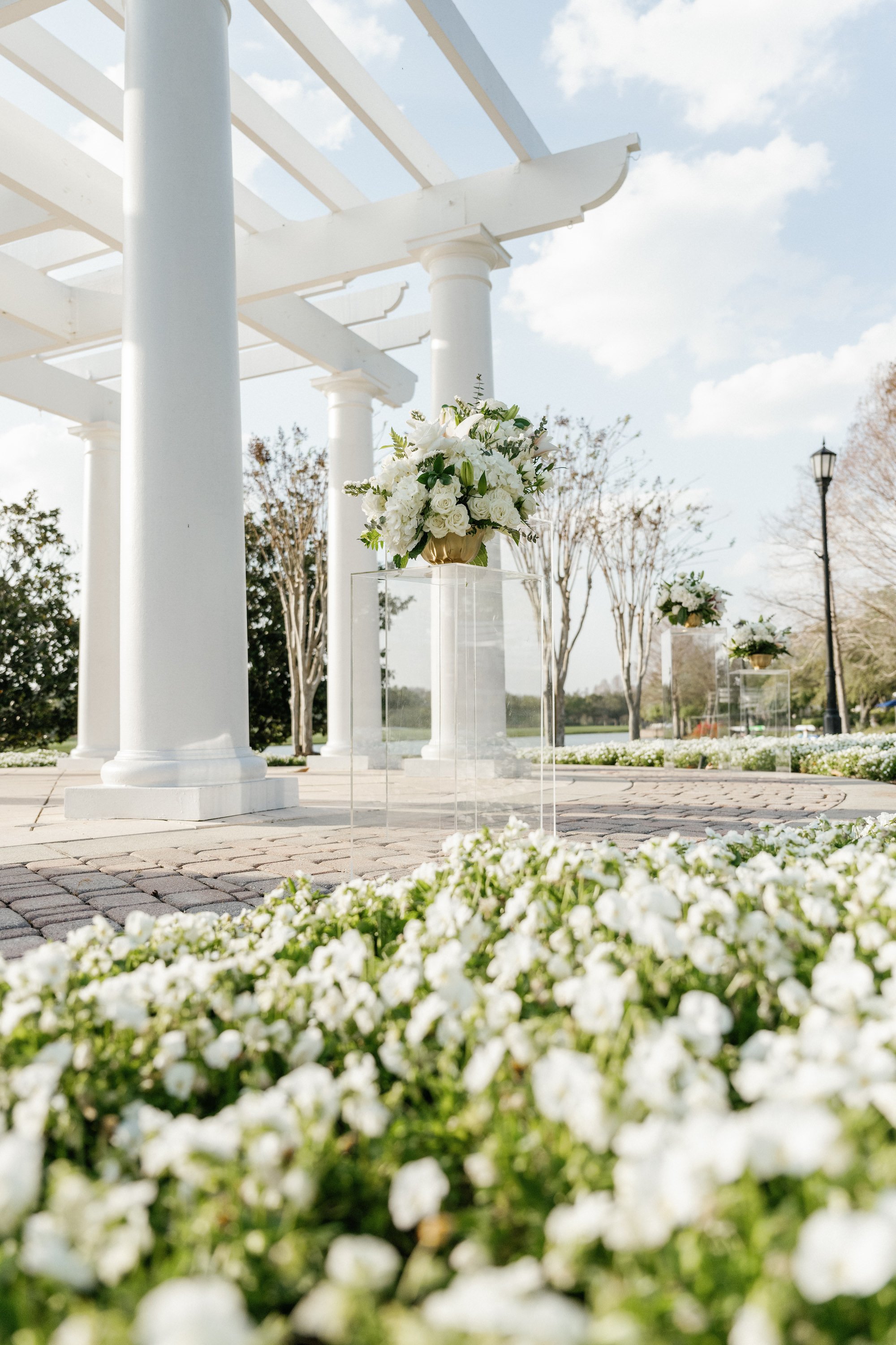 14Timeless White Courtyard Wedding | Ritz Carlton Orlando | Photographers Dewitt for Love Photography.jpg