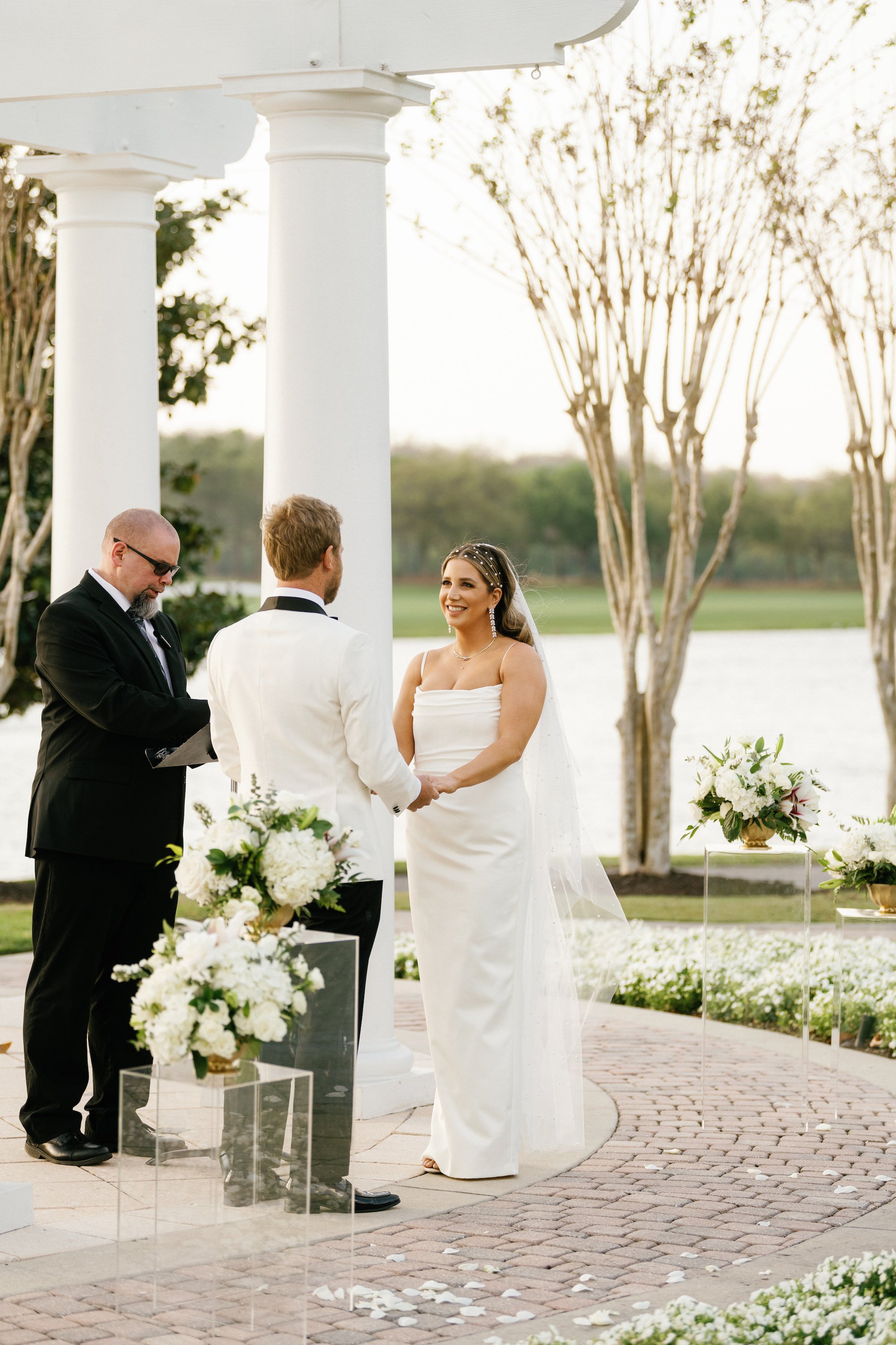 22Timeless White Courtyard Wedding | Ritz Carlton Orlando | Photographers Dewitt for Love Photography.jpg
