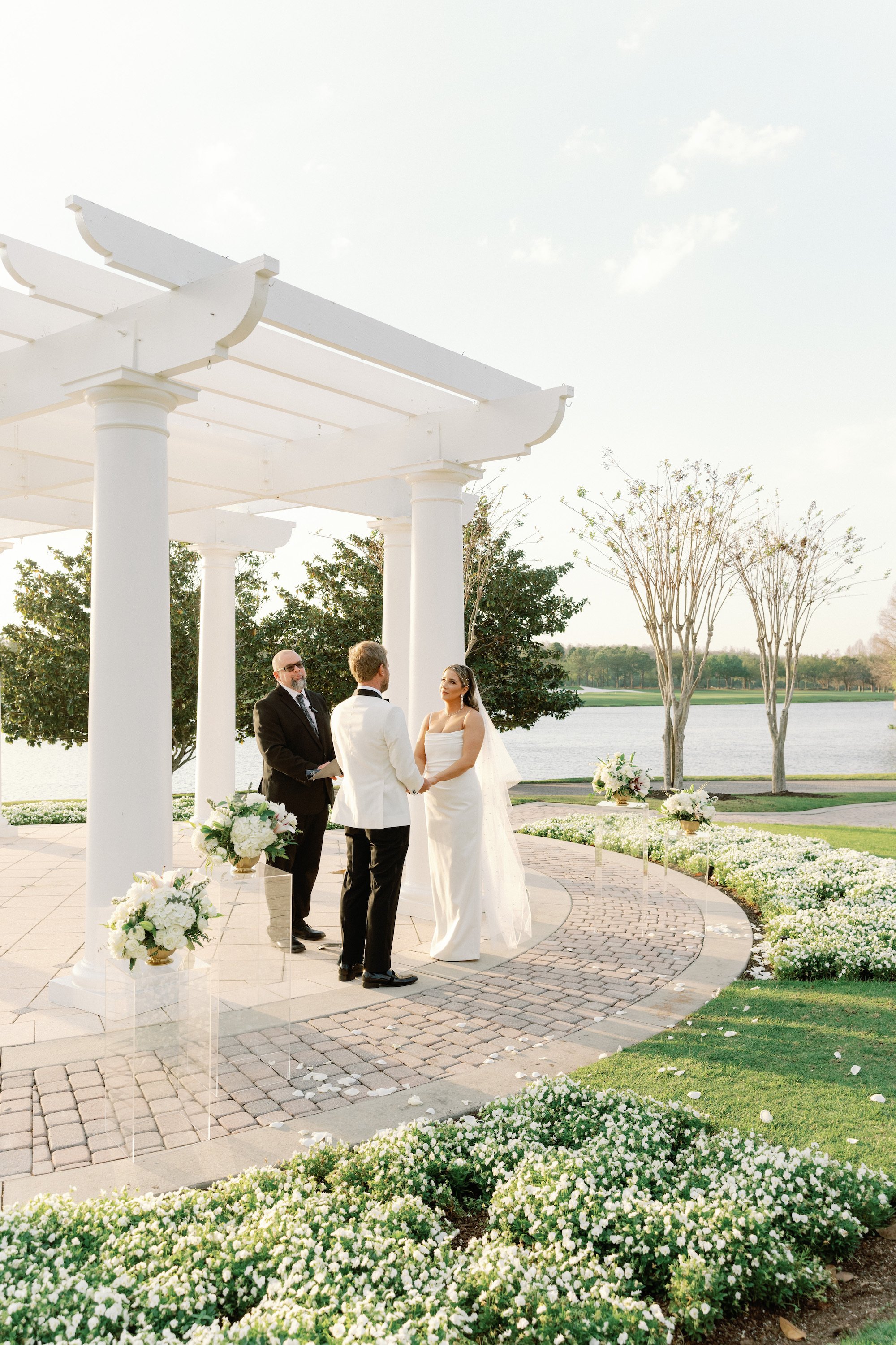 21Timeless White Courtyard Wedding | Ritz Carlton Orlando | Photographers Dewitt for Love Photography.jpg