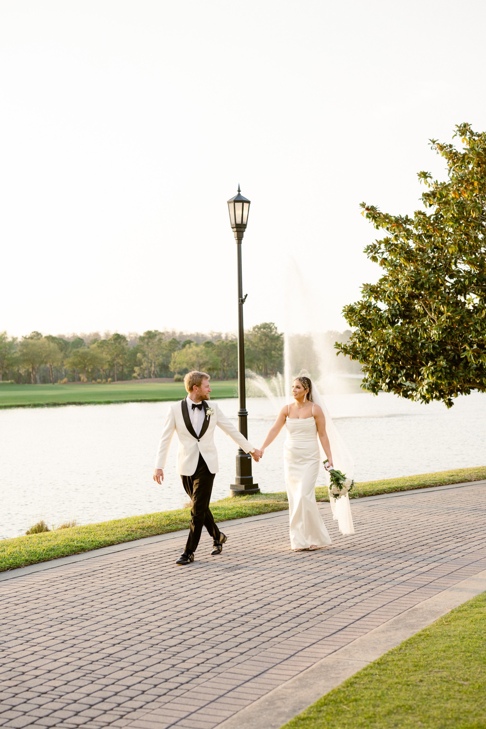 27Timeless White Courtyard Wedding | Ritz Carlton Orlando | Photographers Dewitt for Love Photography.jpg