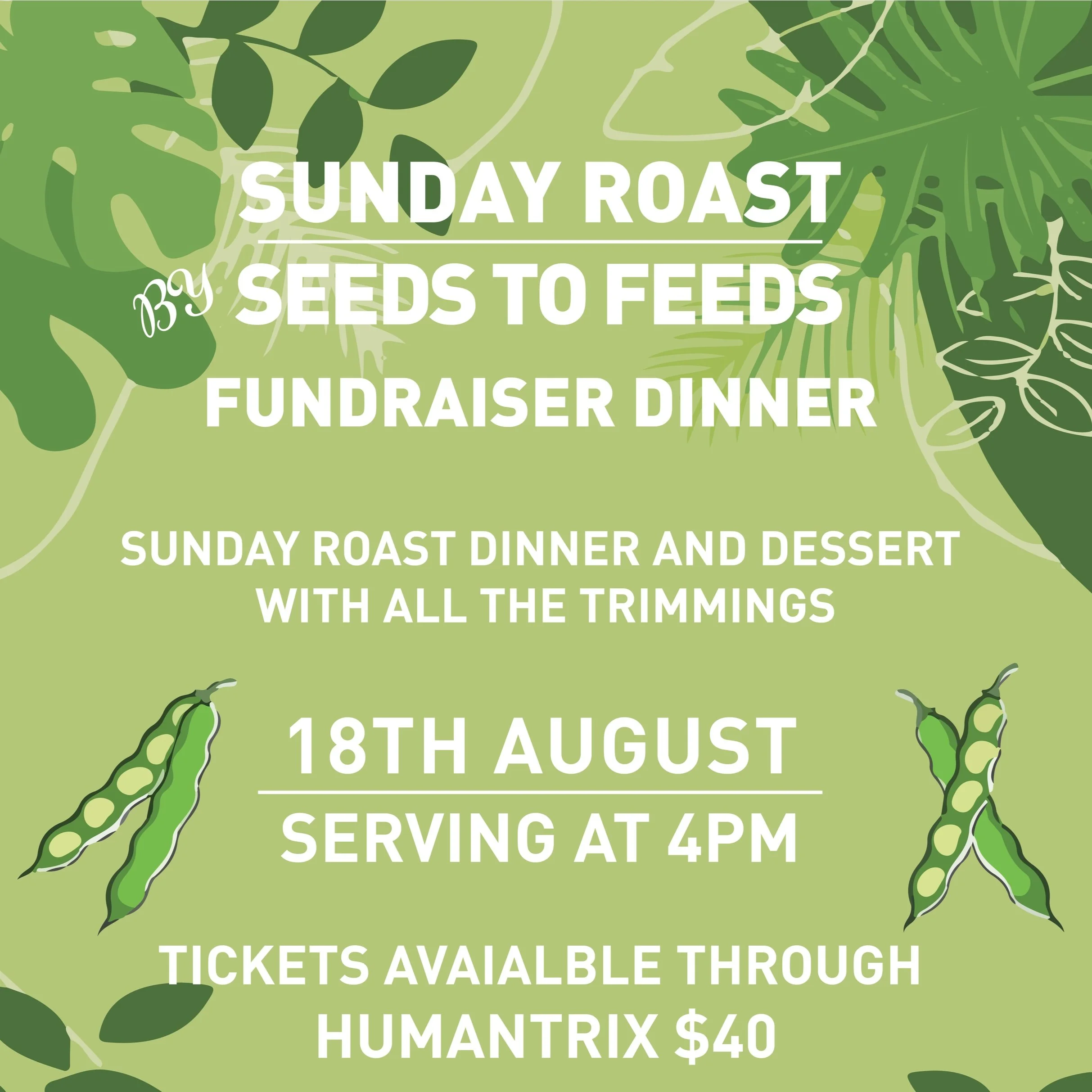 FUNDRAISER| Sunday Roast at the Sprig + Fern Pito-one